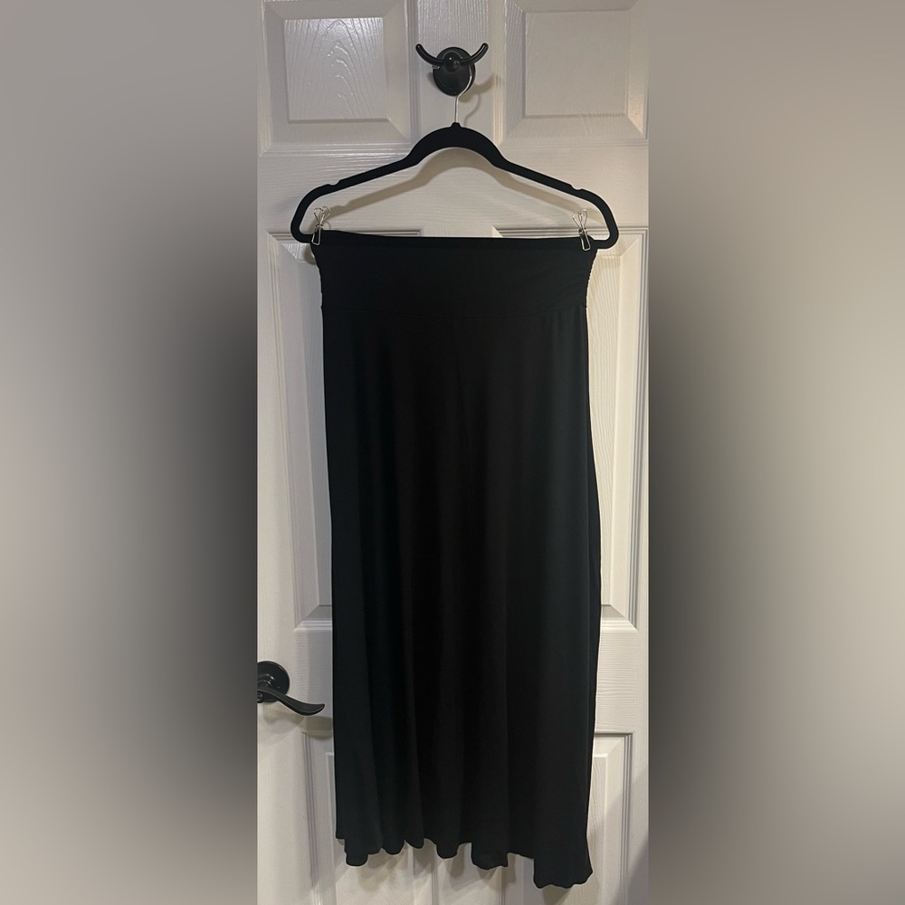 Bobeau Black Maxi Skirt